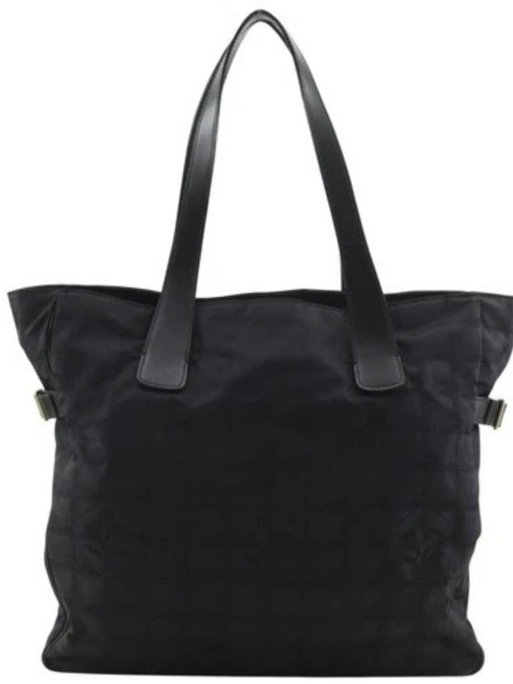 CHANEL New Travel Line Tote GM Tote Bag A15825 black Nylon canvas Women